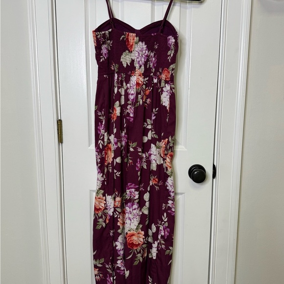 Band of Gypsies XS Floral Wide Leg Jumpsuit - Picture 6 of 9